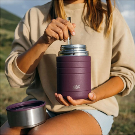 Termos Esbit Food Jug Majoris 0,8 l fioletowy