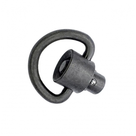 Zapięcie QD z uchem D do pasów Slingster czarne