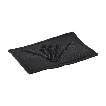 Naszywka GTG Skeleton Shaka Black