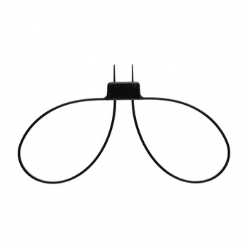 Kajdanki jednorazowe Mil-Tec plastikowe, czarne