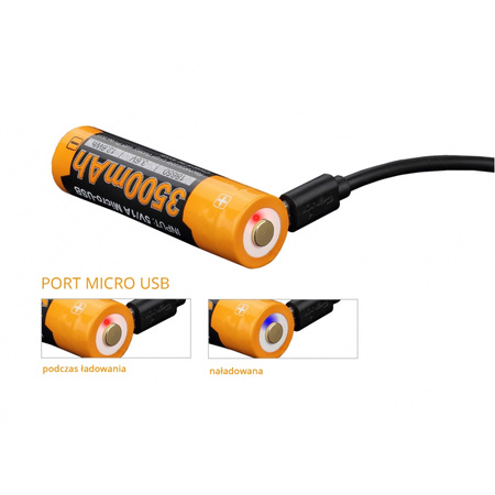 Akumulator Fenix USB ARB-L18U (18650 3500 mAh 3,6 V)