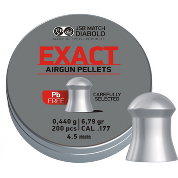 Śrut diabolo JSB Exact Lead free 4,5 mm 200 szt.
