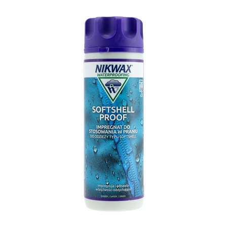 Nikwax SoftShell Proof Wash-In impregnat 300 ml