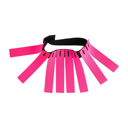 Obroża na polowania zbiorowe 4wild fladry 24-36 cm różowa