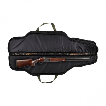 Pokrowiec Forsport na dwie jednostki broni 130 cm - kamuflaż, haft jeleń ryczy w trawie