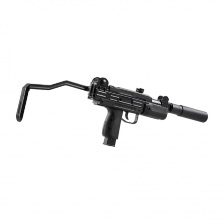 Pistolet maszynowy wiatrówka IWI Mini Uzi 4,5 mm sprężnowy