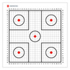 Naklejka termiczna tarcza do przystrzeliwania termowizji HIKMICRO 30x30 cm 10 szt.
