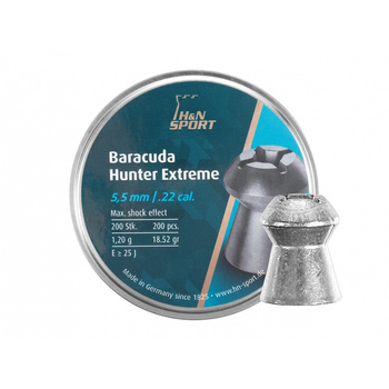 Śrut diabolo H&N Baracuda Hunter Extreme 5,5 mm 200 szt.