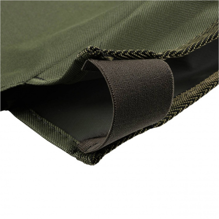 Pokrowiec na fotel samochodowy Forsport przedni - oliwkowy, haft czarna głowa jelenia