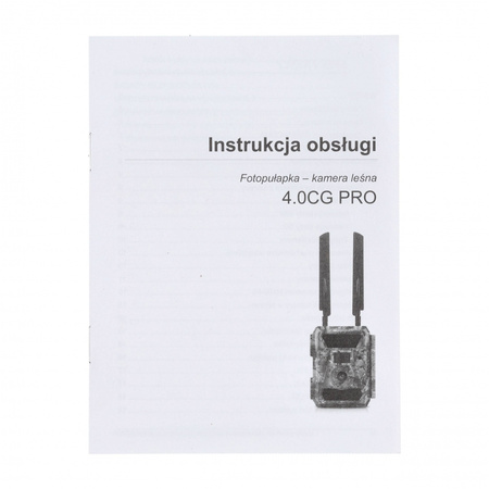 Fotopułapka kamera leśna SF4.0 CG Pro 100° GSM 4G LTE 24MPX