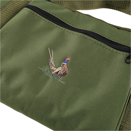 Pokrowiec Forsport na automat/strzelbę K2 01 1,44m, kolor oliwkowy, haft bażant