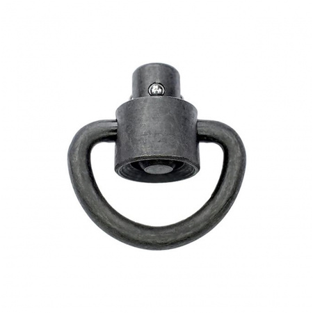 Zapięcie QD z uchem D do pasów Slingster czarne