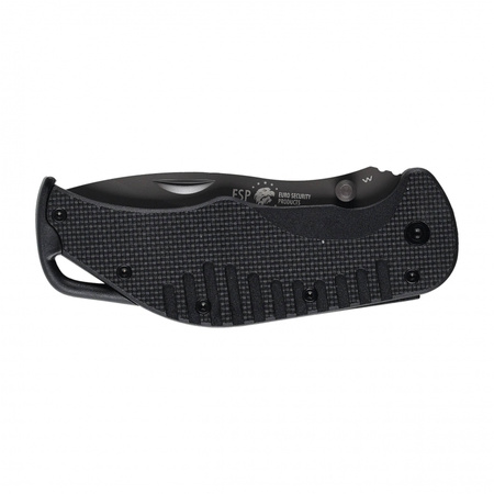 Nóż ESP EK-BB-01-S z czarną rękojeścią