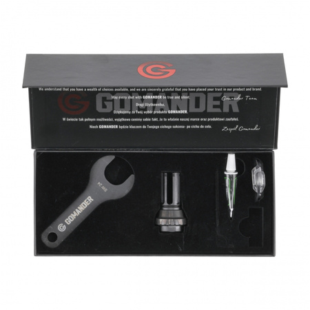 Tłumik płomienia Gomander Quadron Evo 9 mm 1/2x36
