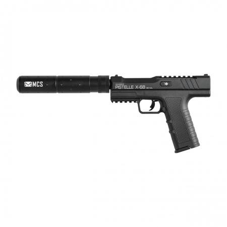 Lufa i tłumik do pistoletu na kule gumowe NxWerks PISTELLE X-68 kal. .68