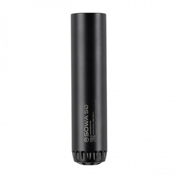 Tłumik z hamulcem do broni BK Precise SOWA 50 max. 8 mm gwint adapter