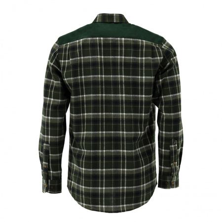 Koszula flanelowa Tom Collins - oliwkowy