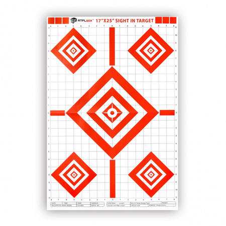 Cel wiatrówkowy RazorGun 3 tarcze