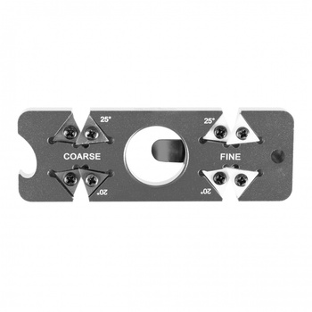 Ostrzałka do noży THE EDGE edcSHARP srebrna