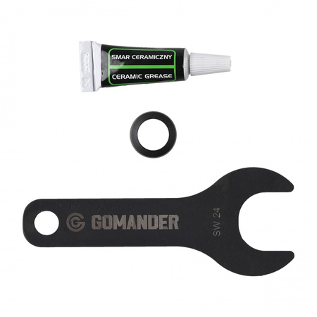 Tłumik płomienia Gomander Quadron Evo 9 mm 1/2x36