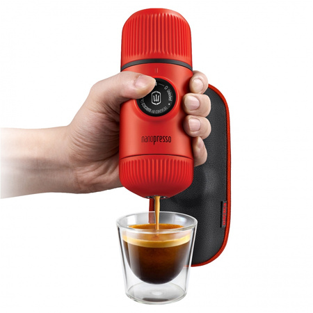 Podróżny ekspres Wacaco Nanopresso Lava Red z etui