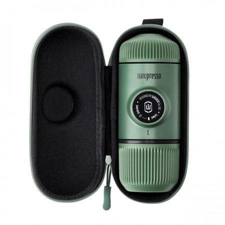 Podróżny ekspres Wacaco Nanopresso Moss Green z etui