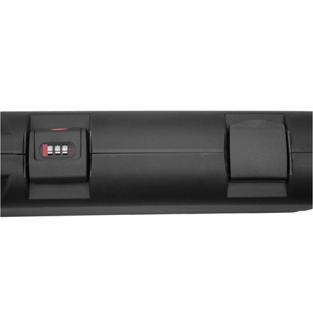 Kufer na bron Megaline czarny 97x25x10 cm szyfr