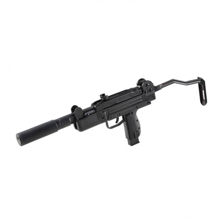 Pistolet maszynowy wiatrówka IWI Mini Uzi 4,5 mm sprężnowy