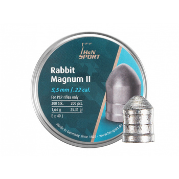 Śrut diabolo H&N Rabbit Magnum II 5,5 mm 200 szt.