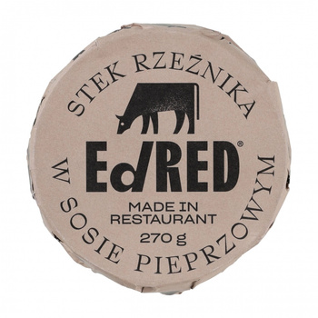Konserwa Ed Red Originals Stek rzeźnika w sosie pieprzowym 270 g