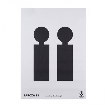Tarcze strzeleckie Range Solutions T1 50szt