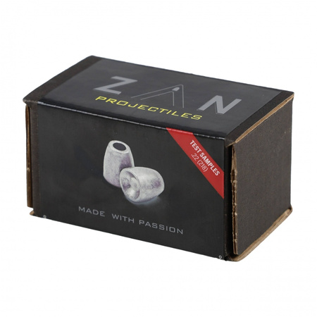 Zestaw testowy ZAN slug .218 (5,53mm) - 8x30szt- 30sztuk z każdej gramatury (8 gramatur)