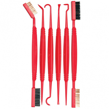 Zestaw szczotek i skrobaków do czyszczenia broni Real Avid Accu-Grip Picks & Brushes
