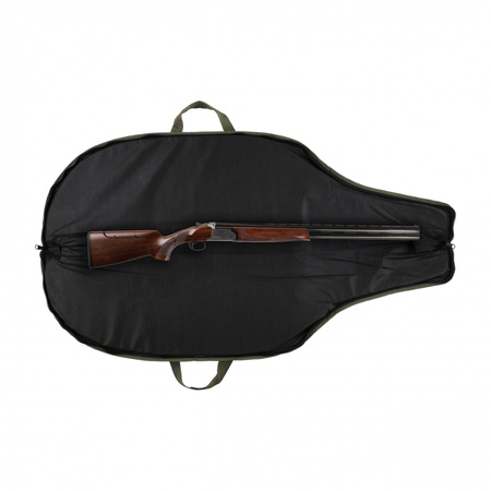 Pokrowiec na broń Forsport 128 cm termo/nokto - oliwkowy, haft beżowa głowa jelenia 2