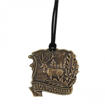 Medal odlewany Golden Fox Król Polowania