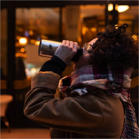 Kubek Esbit Majoris Thermo Mug Flip Top 450 ml srebrny