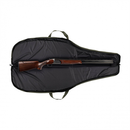 Pokrowiec na broń Forsport 125 cm - kamuflaż, haft beżowa głowa jelenia