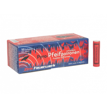 Raca pistoletowa Zink Feuerwerk Pyro Pfeifpatronen 50 szt.