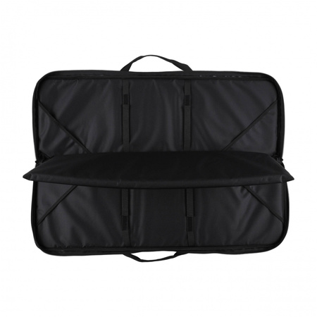 Pokrowiec na broń TACTICAL MAX02 dł. 1,05m h38, kolor czarny, haft celownik beżowy, na dwie jednostki