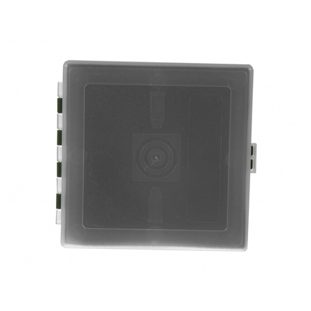 Pudełko Megaline 11x11x3,5 zielono-przezroczyste gąbka 2 szczęki rekina