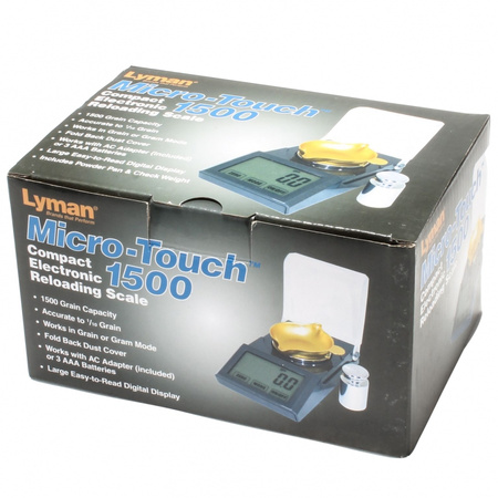 Waga cyfrowa Lyman Pro-Touch 1500 do odmierzania prochu