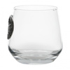 Szklanki do whisky Golden Fox Luna Deer Silver zdobione odlewanym elementem 2szt.