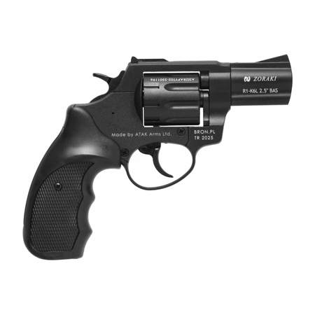 Rewolwer hukowy Zoraki R1-K6L BAS 2,5" .22 Long Blank czarny