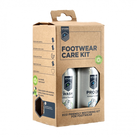 Zestaw środków Storm do pielęgnacji obuwia