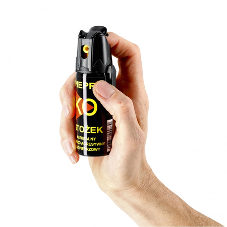 Gaz pieprzowy Klever KO Defenol Fog (stożek) 50 ml