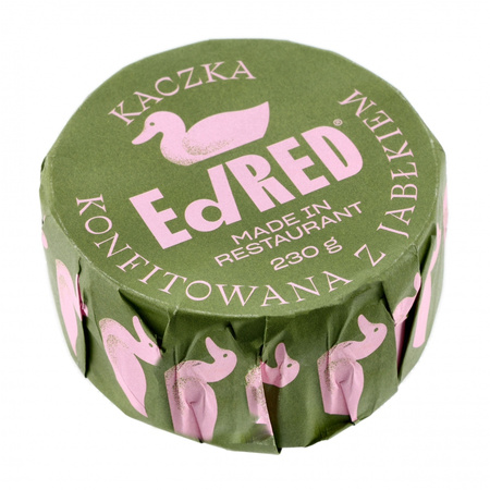 Konserwa Ed Red Originals Kaczka konfitowana z jabłkiem 230 g