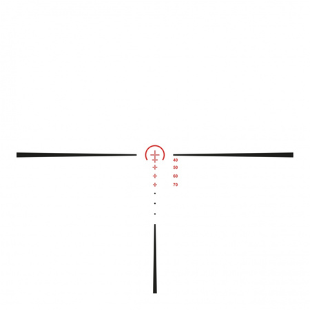 Luneta celownicza do kuszy Hawke XB30 Crossbow Zoom 2-8x36 425-465 fps