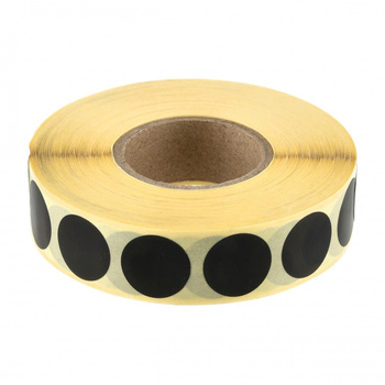 Zaklejki do tarcz Range Solutions czarne 20mm, 2000szt.