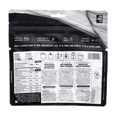 Żywność liofilizowana LYOFOOD Mash & cheese 370 g