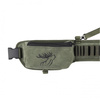 Pas na amunicje Forsport zamszowy z kieszeniami 12/16 mm - oliwkowy, haft jeleń ryczy